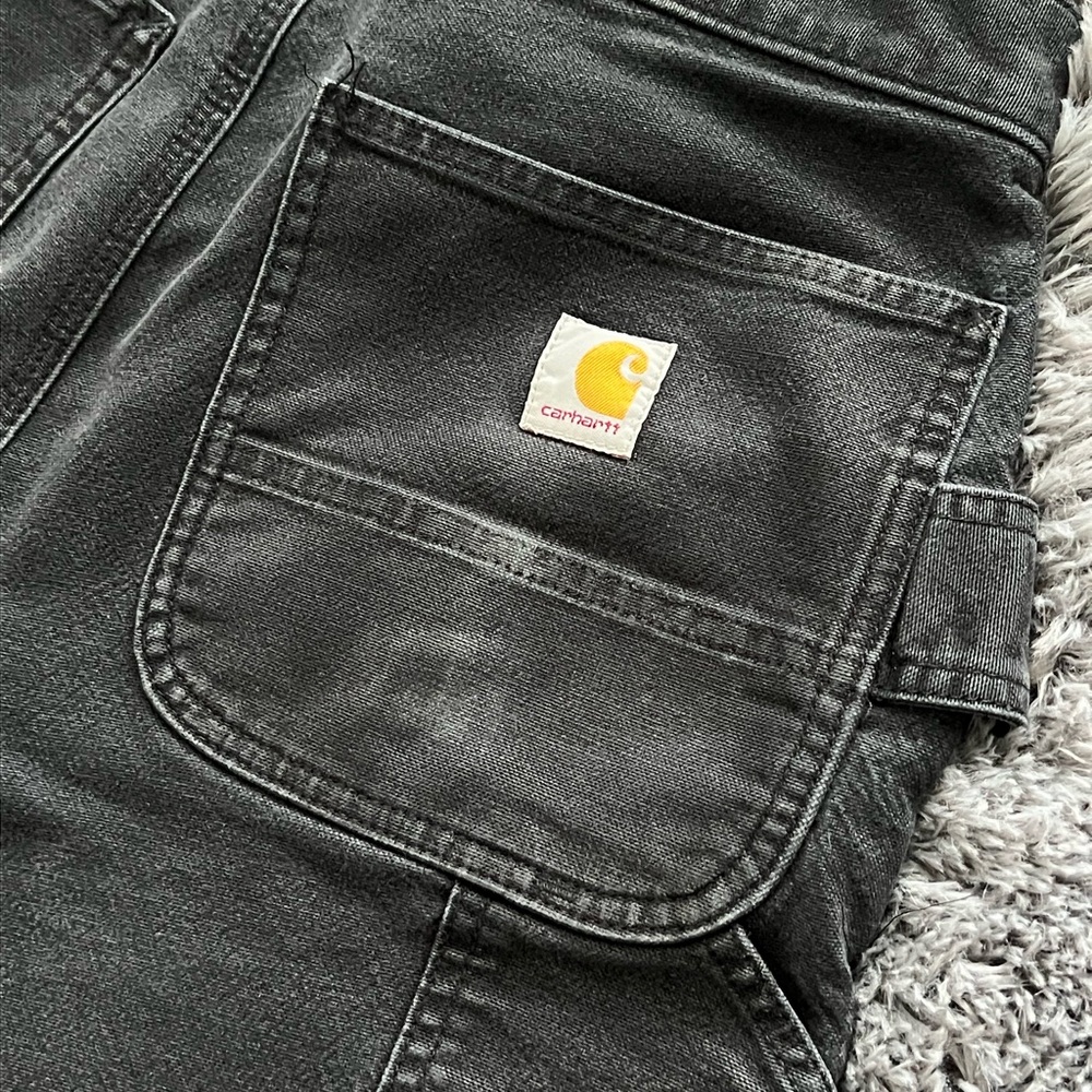 Carhartt Men's Black Washed Jeans